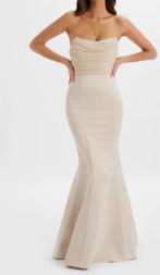 Abiye Lavish Alice Jurk - Maat S nieuw!, Beige, Ophalen of Verzenden, Zo goed als nieuw, Maat 36 (S)