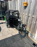 Elektrische Bakfiets, Fietsen en Brommers, Fietsen | Bakfietsen, 4 kinderen of meer, Elektrisch, Zo goed als nieuw, Ophalen