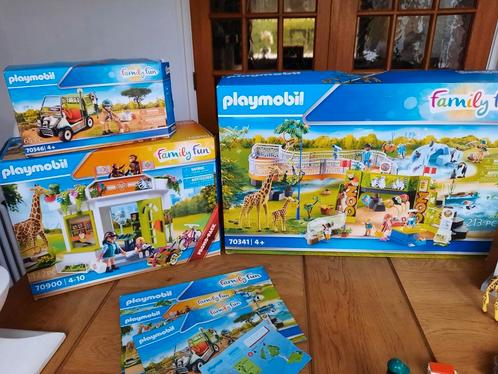 PLAYMOBIL GROTE DIERENTUIN IN TOTAAL 7 SETS LEES BESCHRIJVIN, Kinderen en Baby's, Speelgoed | Playmobil, Zo goed als nieuw, Ophalen of Verzenden