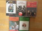 5 Queen Cassettes, Cd's en Dvd's, Cassettebandjes, Ophalen of Verzenden, Gebruikt, Overige genres, 2 t/m 25 bandjes
