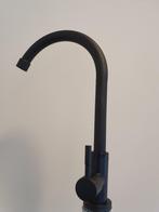 Wastafelkraan ZWART Toilet Fontein kraan HOOG MODEL, Minder dan 50 cm, Zwart, Nieuw, Ophalen of Verzenden