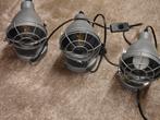 wandspot 3x, Huis en Inrichting, Lampen | Losse lampen, Ophalen of Verzenden, Zo goed als nieuw, E27 (groot), Led-lamp