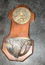 Wijwaterbakje… antiek…Onze Lieve Vrouwe … erg mooi, Antiek en Kunst, Antiek | Religie, Ophalen of Verzenden