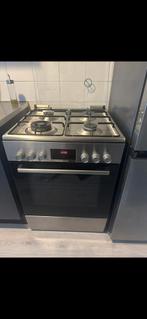 Bosch gasfornuis met oven, Witgoed en Apparatuur, Fornuizen, Gebruikt, Gas, Vrijstaand, 85 tot 90 cm