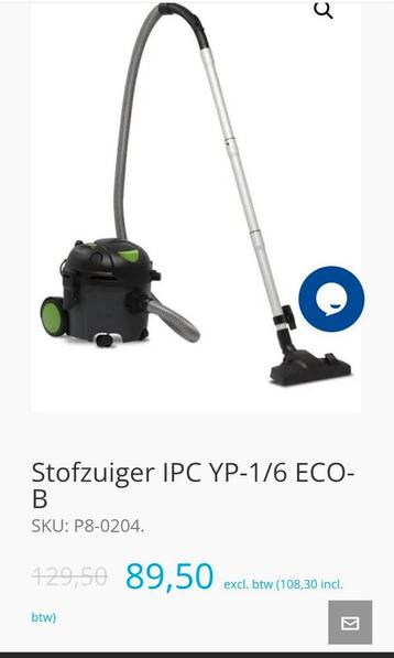YP 1/6 ECO B Stofzuiger nieuw beschikbaar voor biedingen