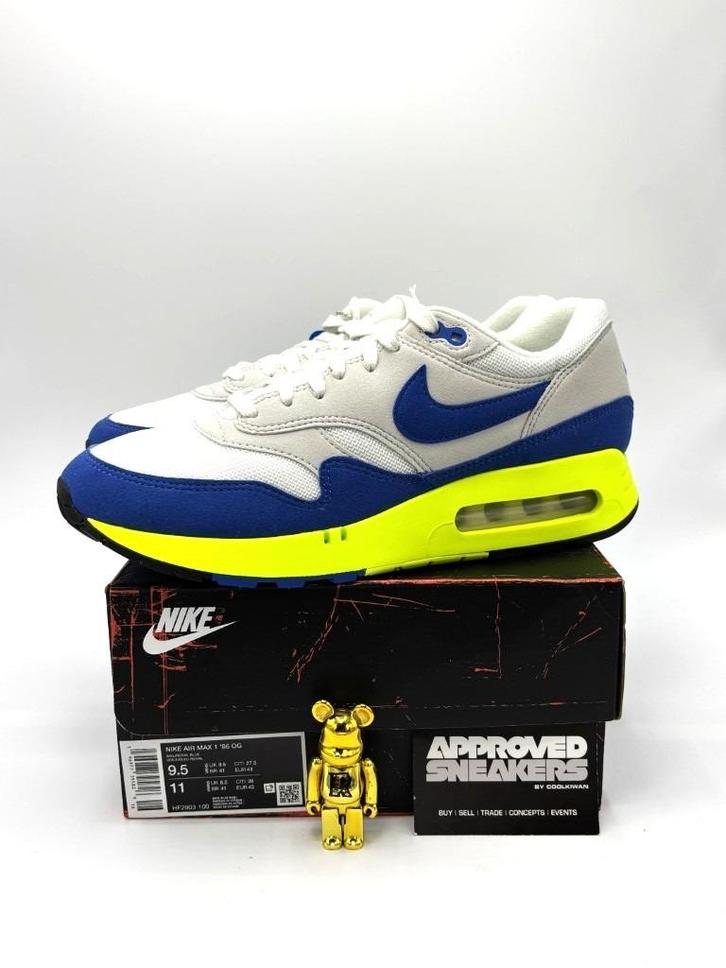 Nike Air Max 1 '86 OG Big Bubble Air Max Day (2024) US9.5 43, Kleding | Heren, Schoenen, Nieuw, Blauw, Ophalen of Verzenden