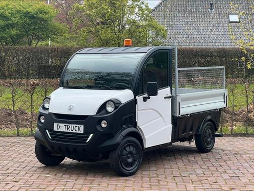 Aixam D-Truck Pick-up 45km auto in zeer goede staat, Diversen, Brommobielen en Scootmobielen, Zo goed als nieuw, 46 km of meer