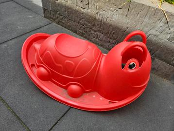 Schommelwip schildpad rood beschikbaar voor biedingen