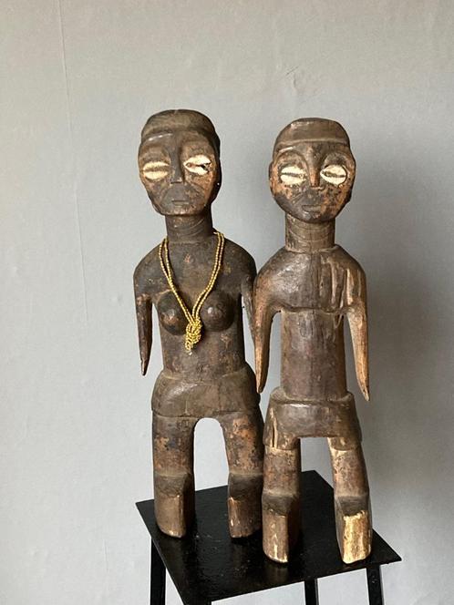 Ewe koppel (Afrika, Ghana, Togo), Antiek en Kunst, Kunst | Niet-Westerse kunst, Ophalen of Verzenden