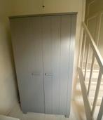Woood grijze houten kledingkast, Huis en Inrichting, Ophalen, Gebruikt, 100 tot 150 cm, 200 cm of meer