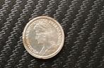 Zilveren kwartje.  Bodemvondst  1917, Postzegels en Munten, Munten | Nederland, Ophalen of Verzenden, Koningin Wilhelmina, 25 cent