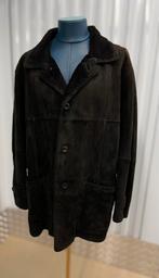 ERMENEGILDO ZEGNA lammy coat ZWART suède shearling jas, Maat 52/54 (L), Zwart, Ophalen of Verzenden, Zo goed als nieuw