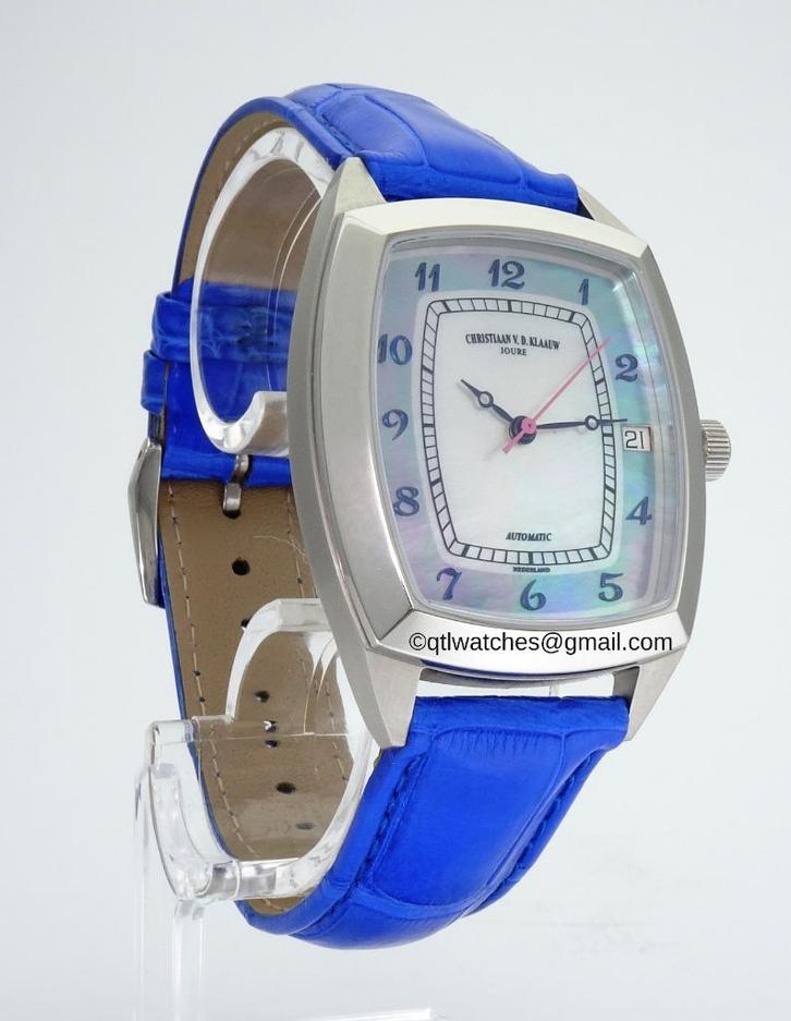 Christiaan van der Klaauw Vesta M2 Uniseks Mint conditie Aut, Sieraden, Tassen en Uiterlijk, Horloges | Heren, Polshorloge, Overige merken