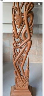 Art Deco Bali houtsnijwerk., Ophalen of Verzenden