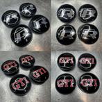 VW Volkswagen 65mm Golf R / GTI naafdoppen naafkapje, Auto diversen, Ophalen of Verzenden, Zo goed als nieuw