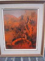 ALEX Mc MILLAN, 1910-1987, Pr Schild.River At LONGUEVILLE, Antiek en Kunst, Kunst | Schilderijen | Klassiek, Ophalen of Verzenden