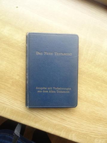 Das neue testament deutchen heberfest Martin Luthers. 1948 . beschikbaar voor biedingen