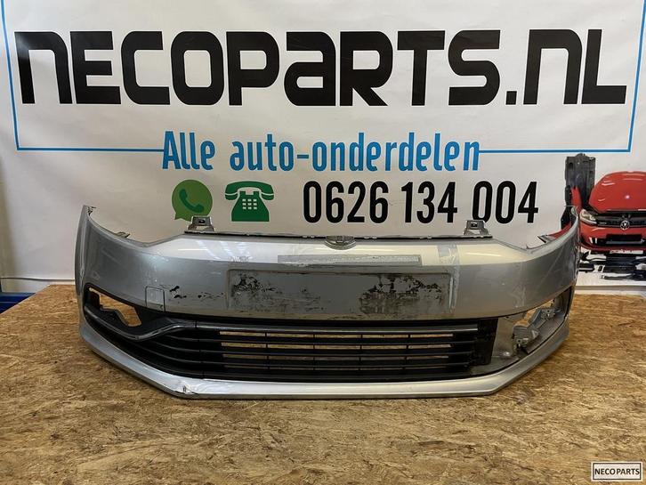 VOORBUMPER VW POLO 6C BUMPER ORIGINEEL, Auto-onderdelen, Carrosserie en Plaatwerk, Volkswagen, Gebruikt, Ophalen of Verzenden