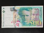 500 francs Frankrijk 1994 jaar, Ophalen of Verzenden, Frankrijk, Los biljet