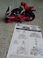 Power Rangers Samurai rode motor / disc motor (W), Kinderen en Baby's, Gebruikt, Ophalen of Verzenden