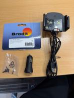 Brodit verstelbare telefoonhouder USB C, Auto diversen, Carkits, Ophalen of Verzenden, Nieuw