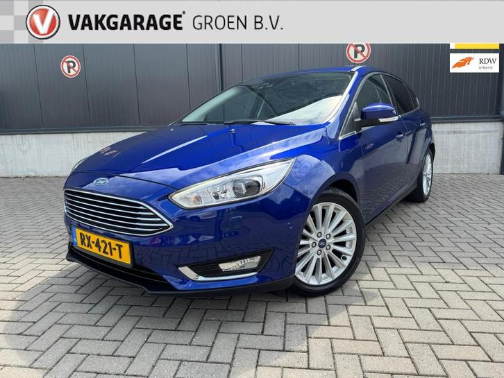 Ford Focus 1.0 Titanium / climate / trekhaak / cruise / navi, Auto's, Ford, Particulier, Te koop, Focus, ABS, Airbags, Airconditioning