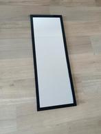 Spiegel met zwarte rand, Minder dan 50 cm, Gebruikt, Ophalen of Verzenden, Minder dan 100 cm