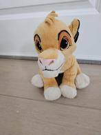Knuffel simba the lion king zgan, Ophalen of Verzenden, Zo goed als nieuw, Overige typen