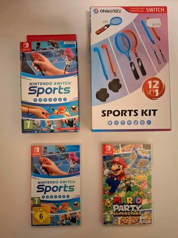 Nitendo switch games + controllers beschikbaar voor biedingen
