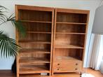 2 Boekenkasten van teakhout, Ophalen, 100 tot 150 cm, 200 cm of meer, Teakhout