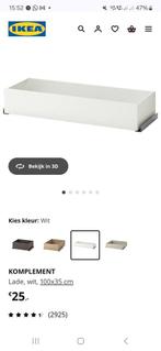 2 Ikea komplement lades 100 x 35 /roede en plank 75 x 35, Huis en Inrichting, Kasten | Kledingkasten, Ophalen, Gebruikt, 50 tot 100 cm