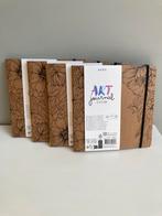==NIEUW== Art Journaal tekenboeken schetsboeken 4 stuks, Ophalen of Verzenden, Nieuw, Papier, Schets- of Tekenboek