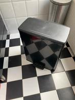 Prullenbak Carver 60L, Ophalen, Kunststof, Met pedaal, 50 tot 75 cm