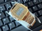 Casio Vintage Iconic LCD horloge - Goudkleur, Overige merken, Polshorloge, Nieuw, Ophalen of Verzenden