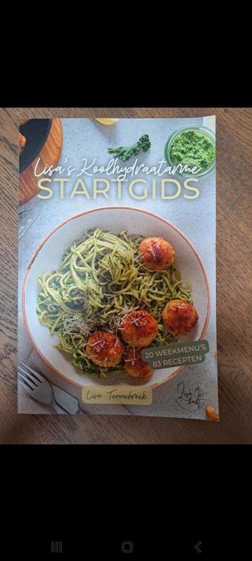 Lisa's Koolhydraatarme Startgids - Nieuw! beschikbaar voor biedingen