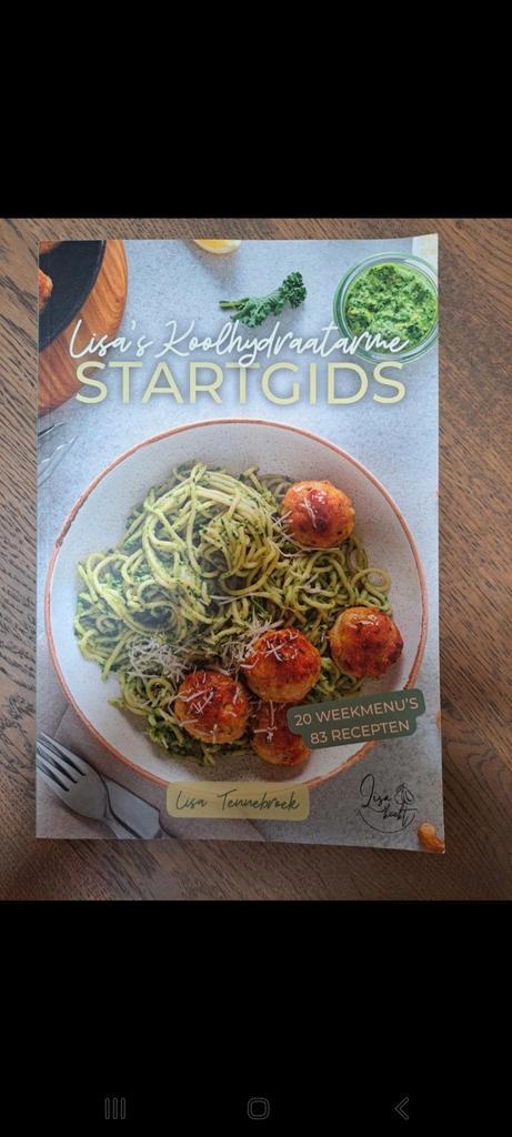 Lisa's Koolhydraatarme Startgids - Nieuw!, Boeken, Kookboeken, Nieuw, Hoofdgerechten, Overige typen, Europa, Gezond koken, Ophalen of Verzenden