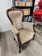 Antieke fauteuil (Biedermeier stijl), Ophalen, Gebruikt, 75 tot 100 cm, 50 tot 75 cm