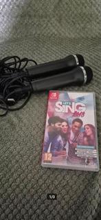 Let's Sing 2018 Nintendo Switch + 2 microfoons, Muziek, Ophalen of Verzenden, Zo goed als nieuw, 3 spelers of meer
