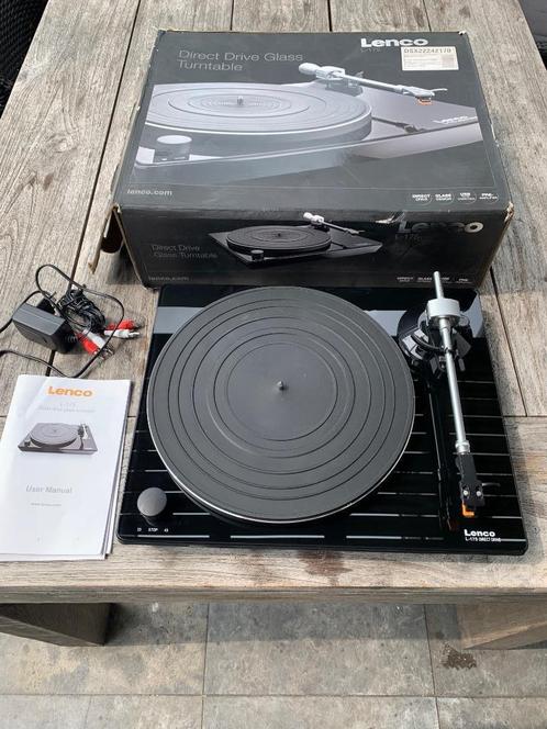 Lenco direct drive glass turntable  L-175, Audio, Tv en Foto, Platenspelers, Gebruikt, Platenspeler, Overige merken, Ophalen