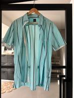 Boss heren blouse maat L, Ophalen of Verzenden, Zo goed als nieuw, Blauw, Halswijdte 41/42 (L)