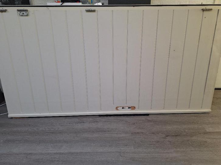 openslaande garage deuren set 2x 70 kg, Doe-het-zelf en Verbouw, Deuren en Horren, Gebruikt, Garagedeur, 215 cm of meer, 100 tot 120 cm