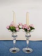 Stel Kandelaars Kristal Spiegelau, Ophalen of Verzenden, Kristal