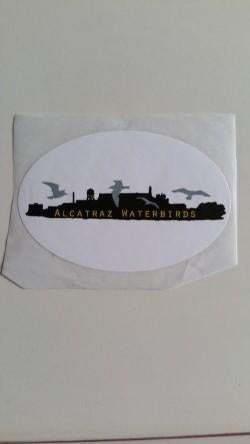 Sticker Alcatraz Waterbirds, Verzamelen, Ophalen of Verzenden, Nieuw, Overige typen