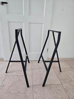 2 Ikea Lerberg schragen, Ophalen, Tafelpoot, Gebruikt, Metaal