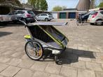 Chariot Cougar 2 - fietskar geveerd met uniek UV zonnescherm, Gebruikt, Kinderkar, Ophalen