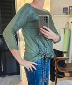 Pauw truitje / longsleeve  | Pauw | maat 1, Pauw, Ophalen of Verzenden, Gedragen, Groen