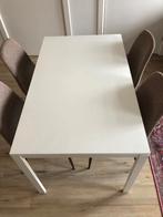 Witte Tafel Ikea Vihals, Ophalen, Gebruikt, 100 tot 150 cm, 50 tot 100 cm