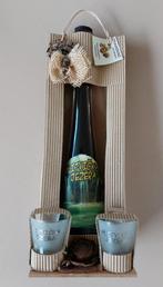 Souvenir uit vakantieland - 2 oude glaasjes + fles ongeopend, Ophalen, Nieuw