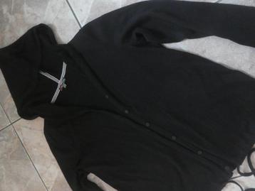 Street One vest / vestje zwart maat 36 (S) hoodie & knoopje beschikbaar voor biedingen