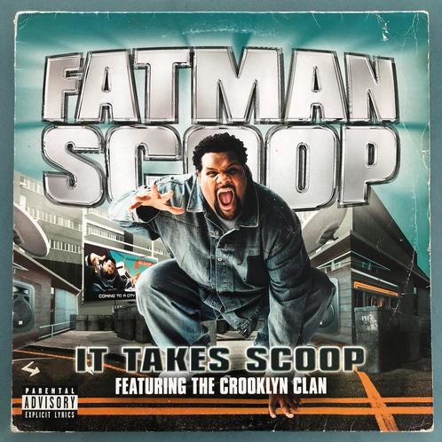 Fatman Scoop - It Takes Scoop, 12” Maxi Single, Cd's en Dvd's, Vinyl | Hiphop en Rap, Gebruikt, 1985 tot 2000, Ophalen of Verzenden